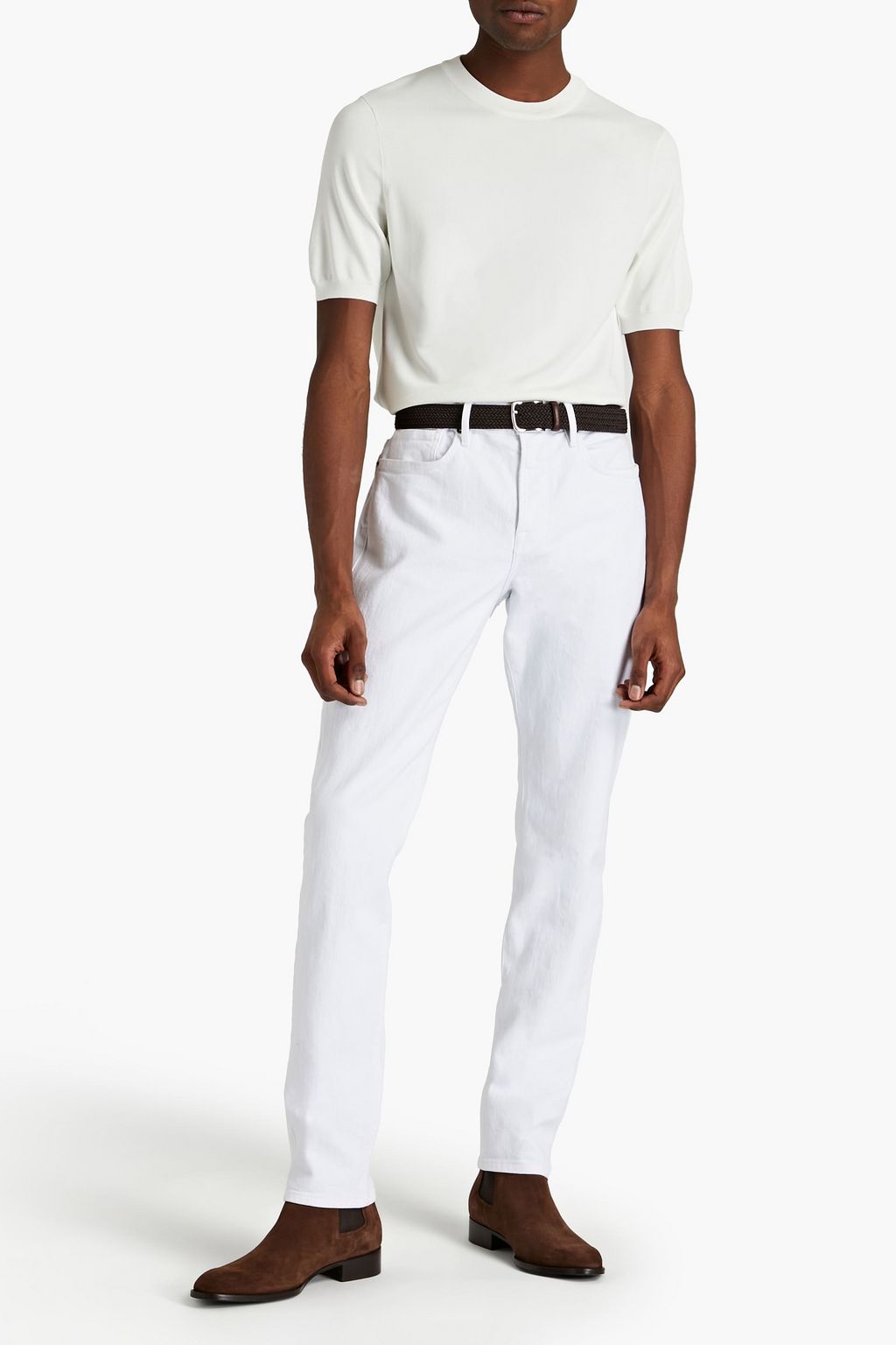 SANDRO Pablo knitted T-shirt