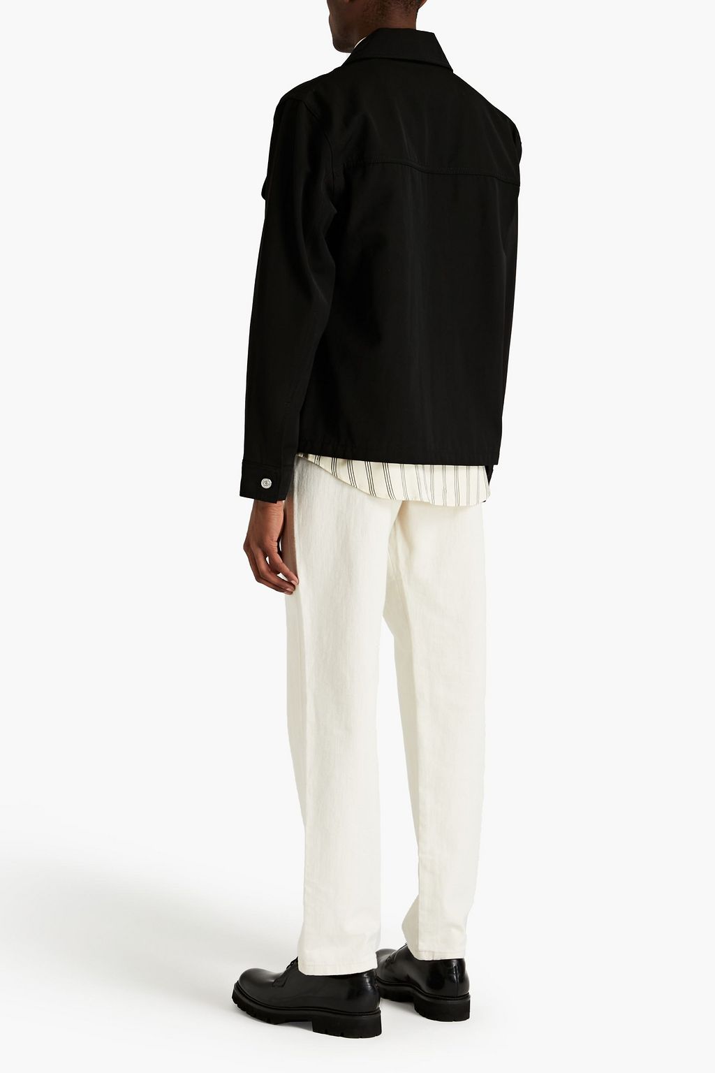 SANDRO Morrissey twill jacket