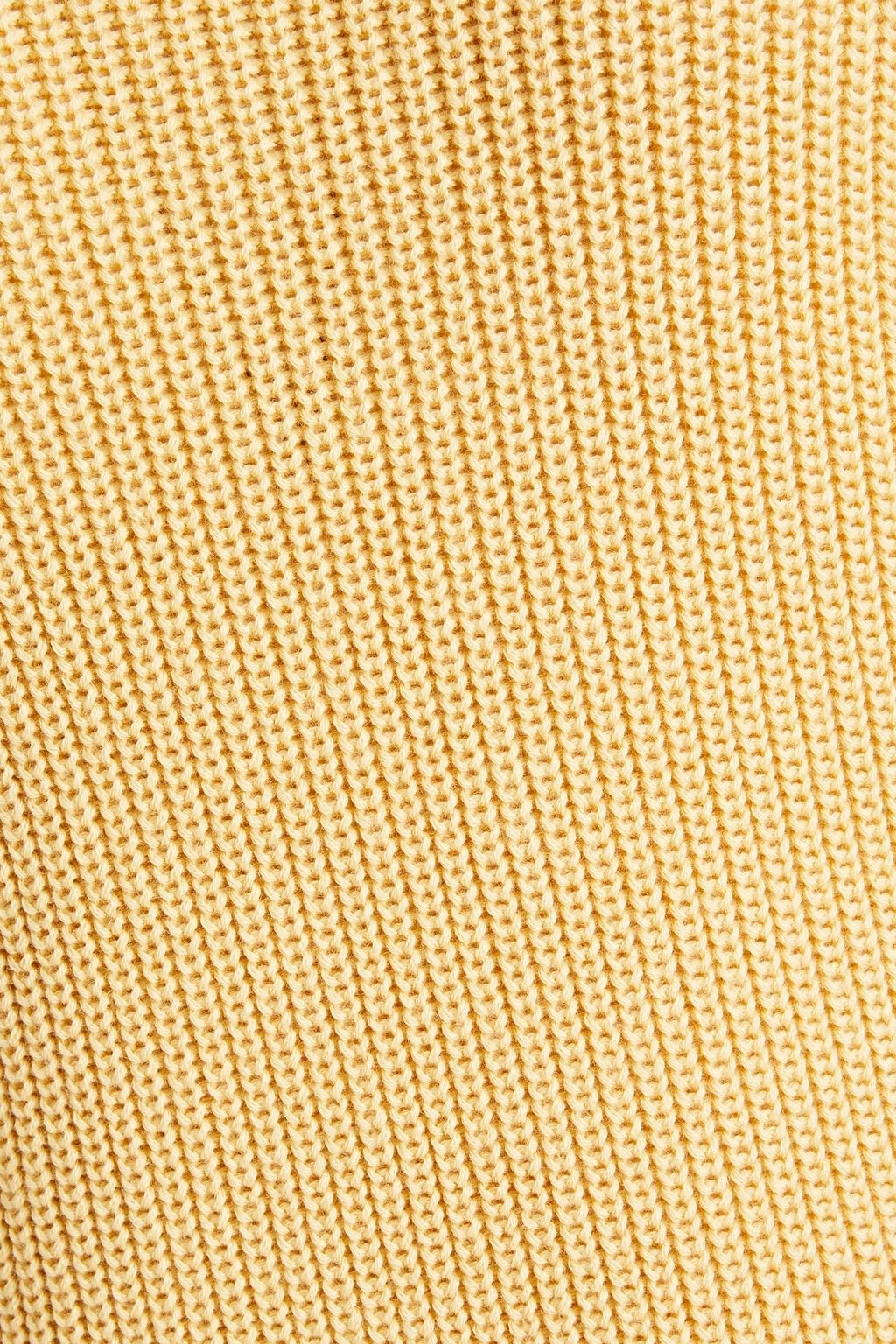 GENTRYPORTOFINO Cotton and cashmere-blend sweater