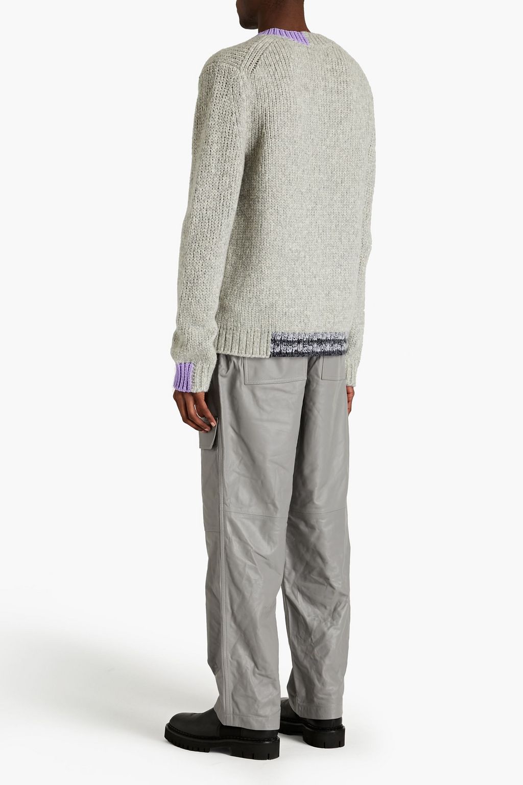 HELMUT LANG Ribbed-knit sweater