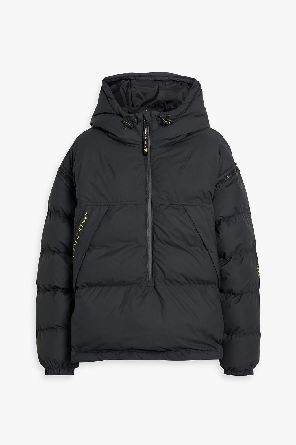 ADIDAS BY STELLA MCCARTNEY Convertible quilted shell hooded jacket ...