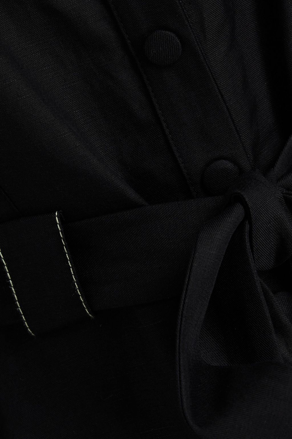 CLAUDIE PIERLOT Pleated crepe mini dress