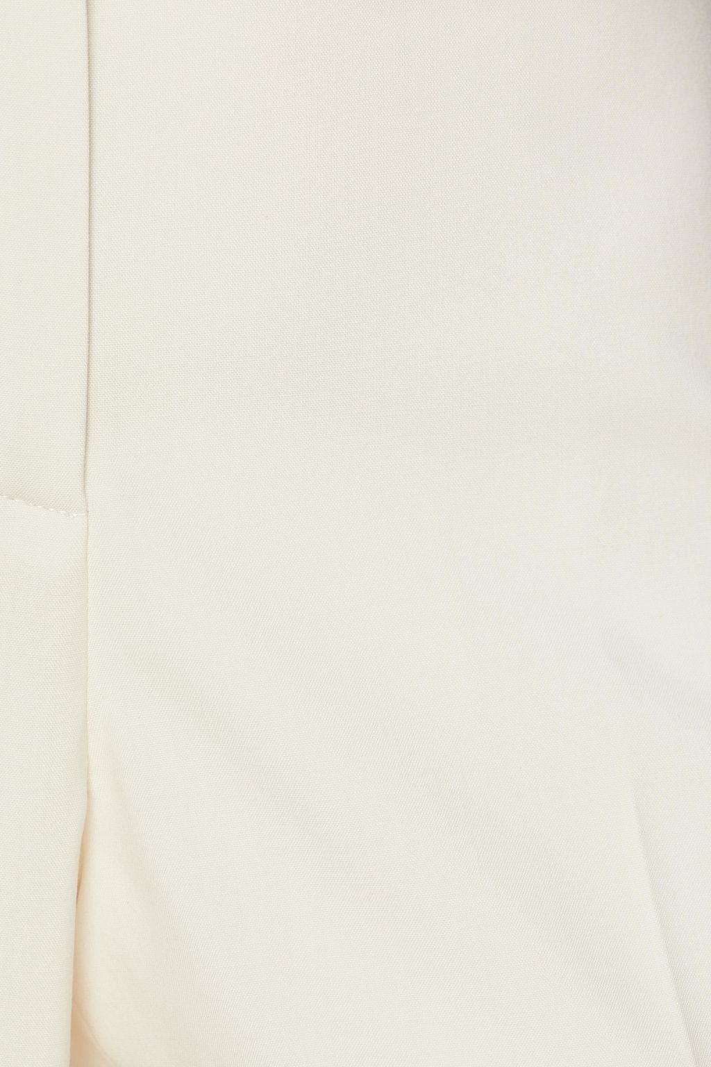 FABIANA FILIPPI Grosgrain-trimmed wool-crepe tapered pants