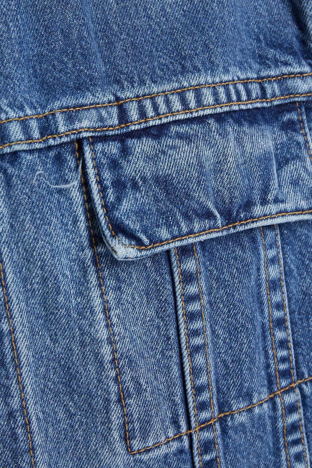 HELMUT LANG Distressed denim jacket