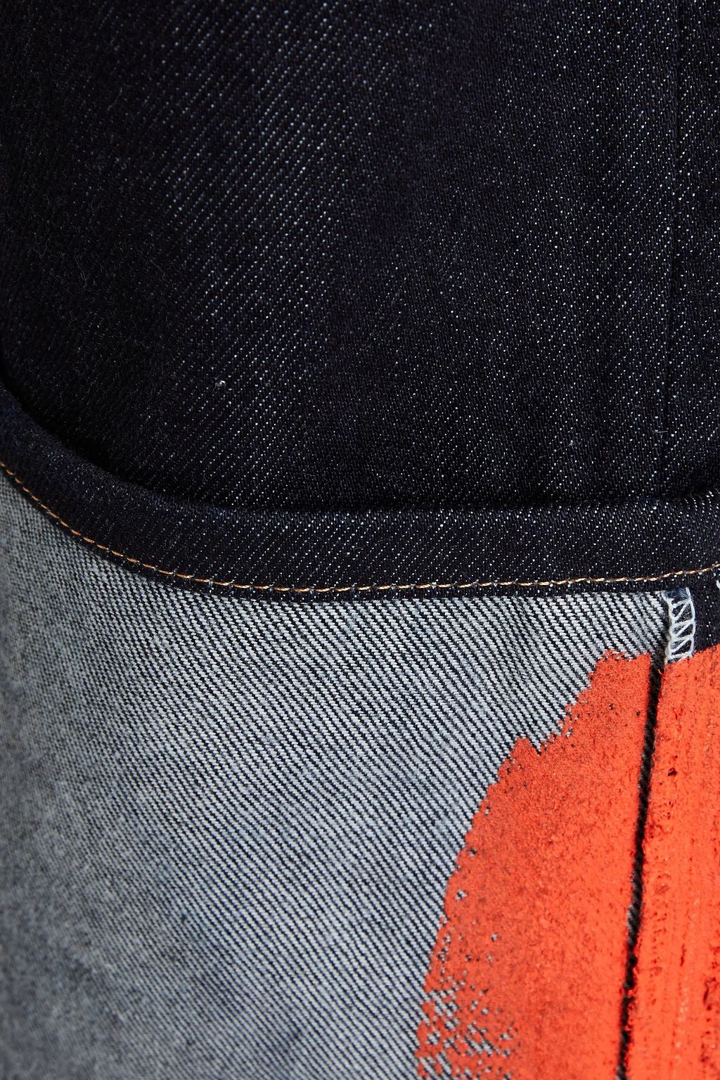 HELMUT LANG Painted denim jeans