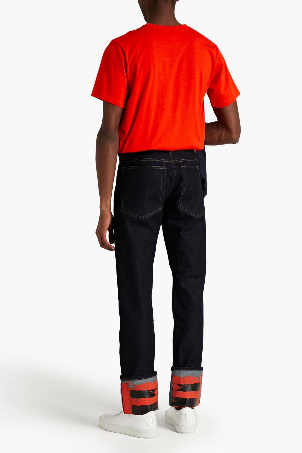 HELMUT LANG Painted denim jeans
