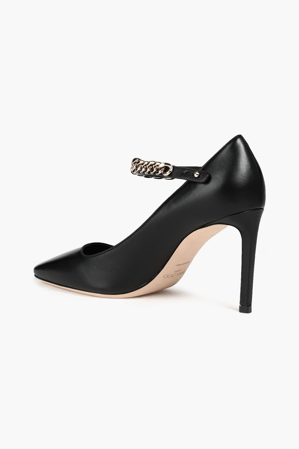 JIMMY CHOO Malva 85 leather Mary Jane pumps