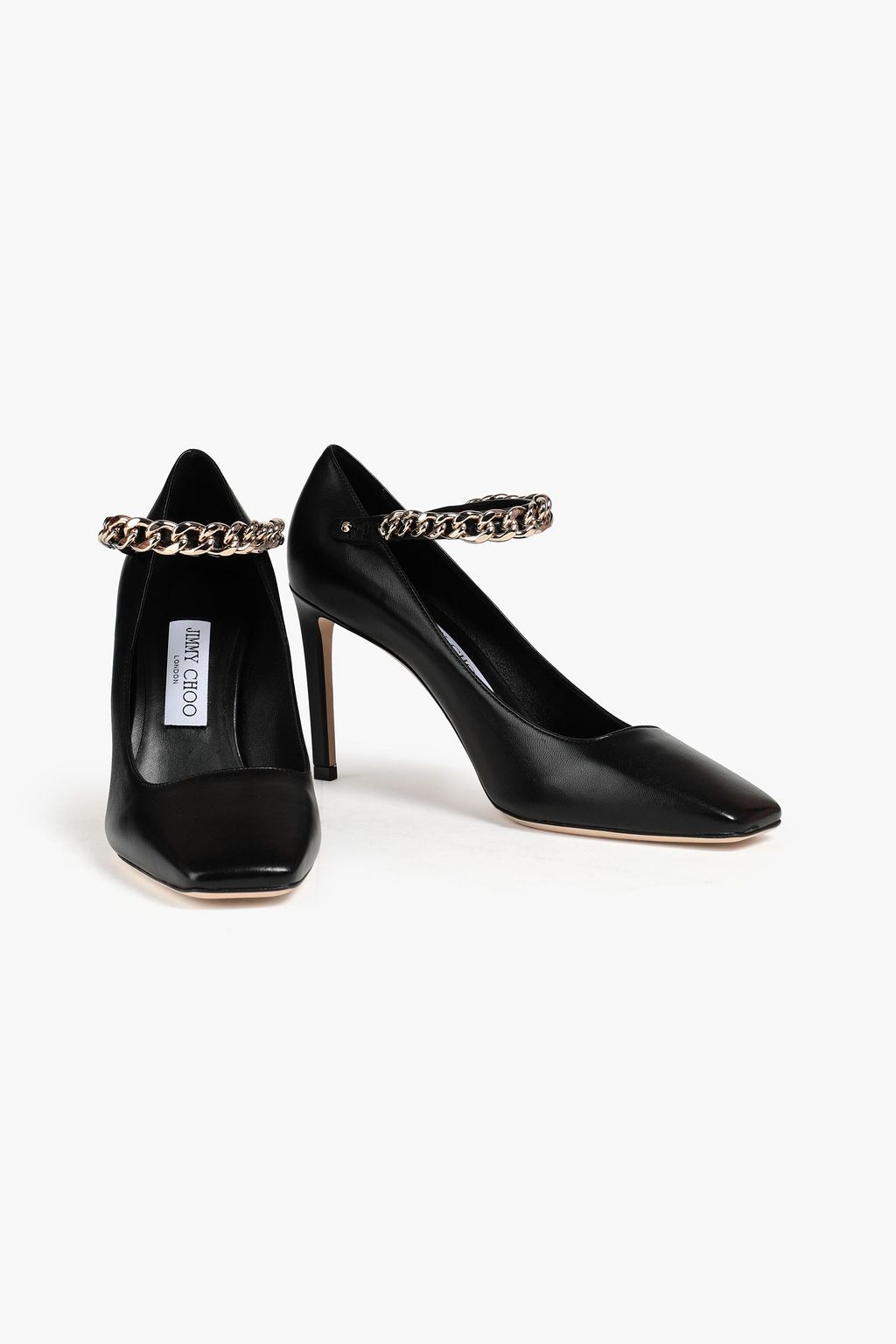 JIMMY CHOO Malva 85 leather Mary Jane pumps