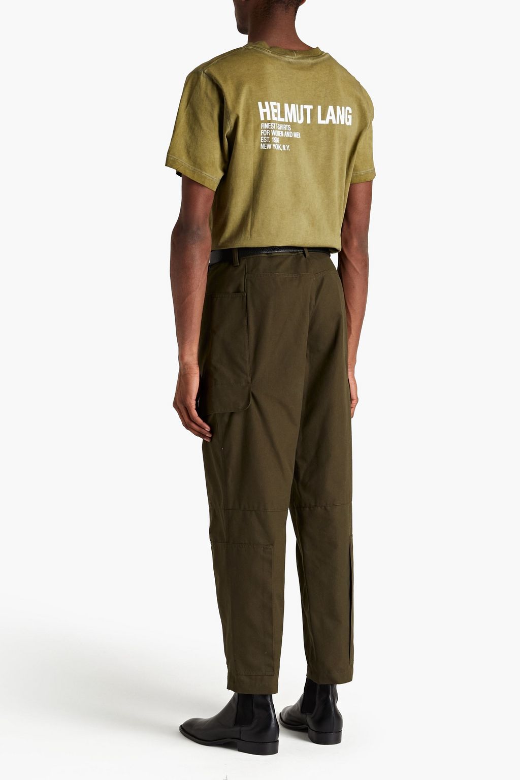 HELMUT LANG Canvas cargo pants