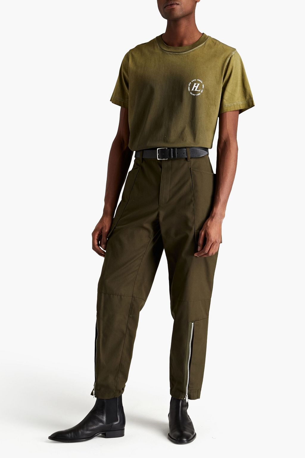 HELMUT LANG Canvas cargo pants