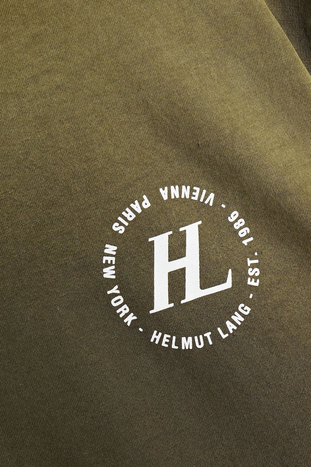 HELMUT LANG Printed cotton-jersey T-shirt