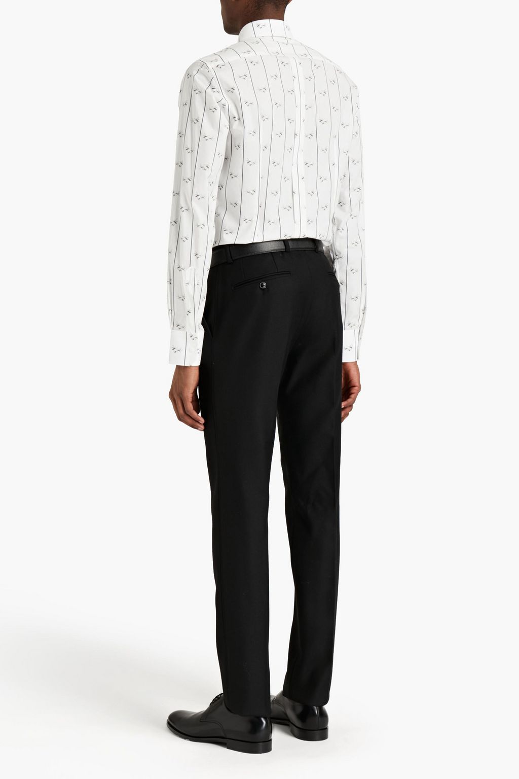 DOLCE & GABBANA Printed cotton-poplin shirt
