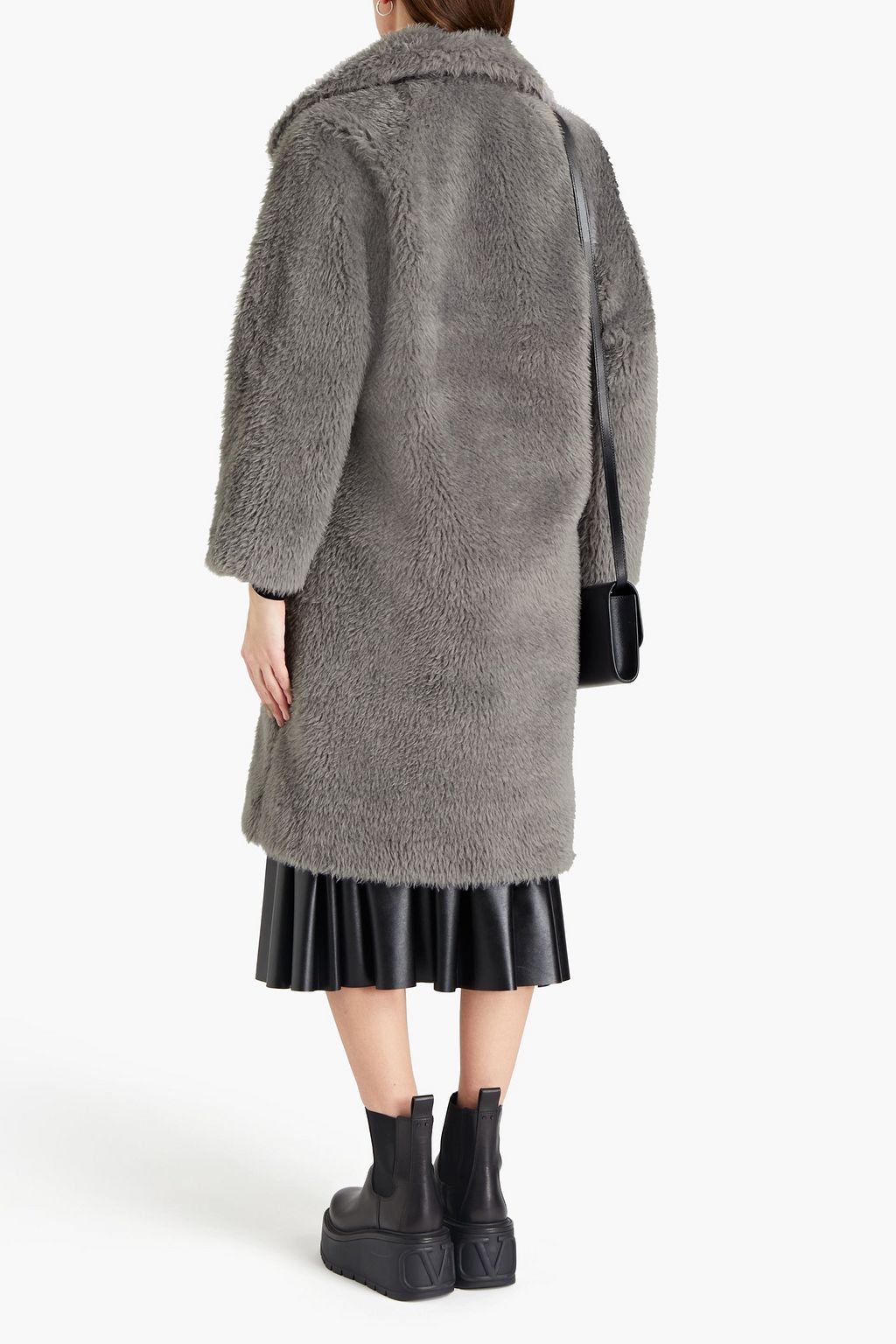 REDVALENTINO Faux fur coat