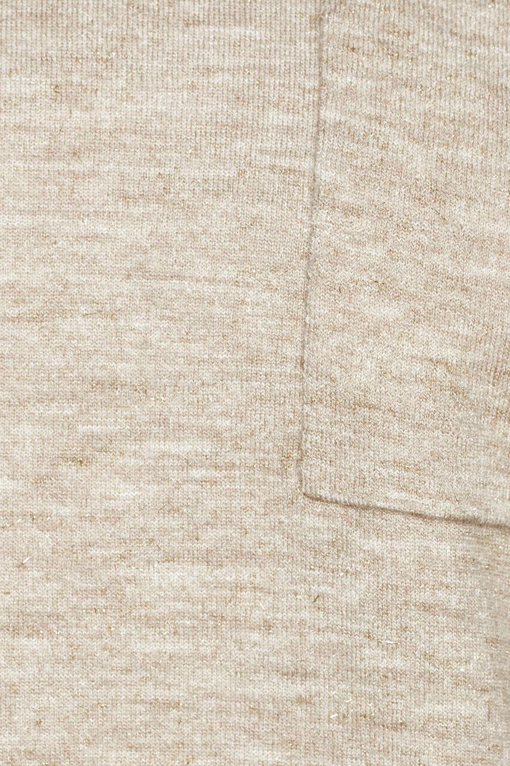 BRUNELLO CUCINELLI ビーズ付き メランジニット セーター