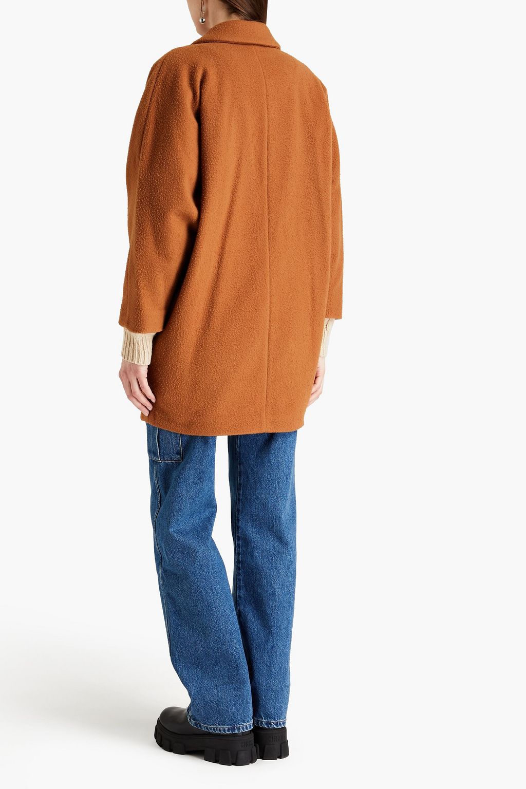 AMERICAN VINTAGE Wool-blend felt coat
