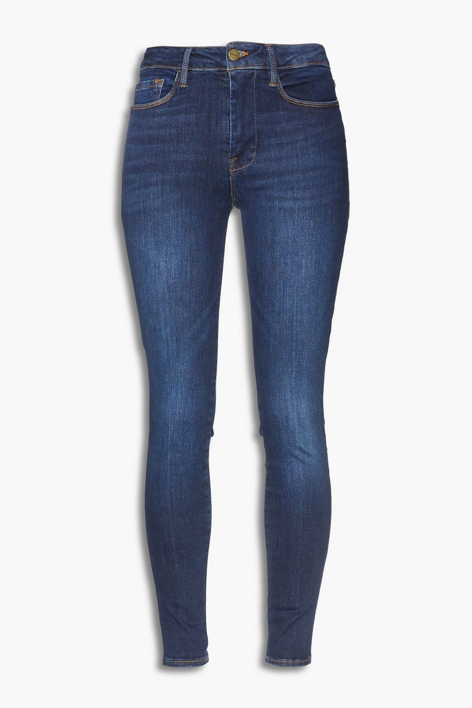 FRAME Le One midrise skinny jeans THE
