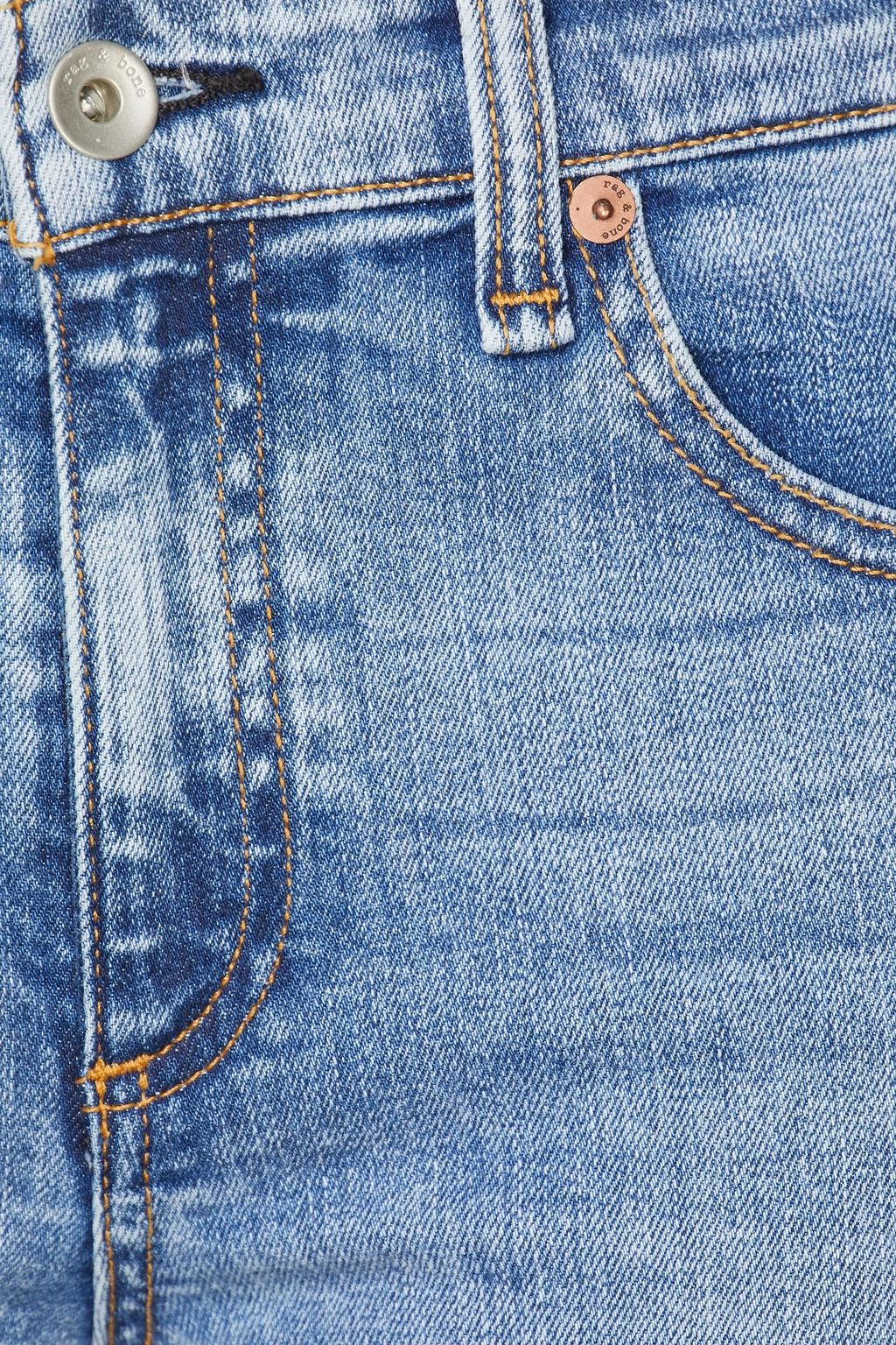 RAG & BONE Cate cropped mid-rise skinny jeans
