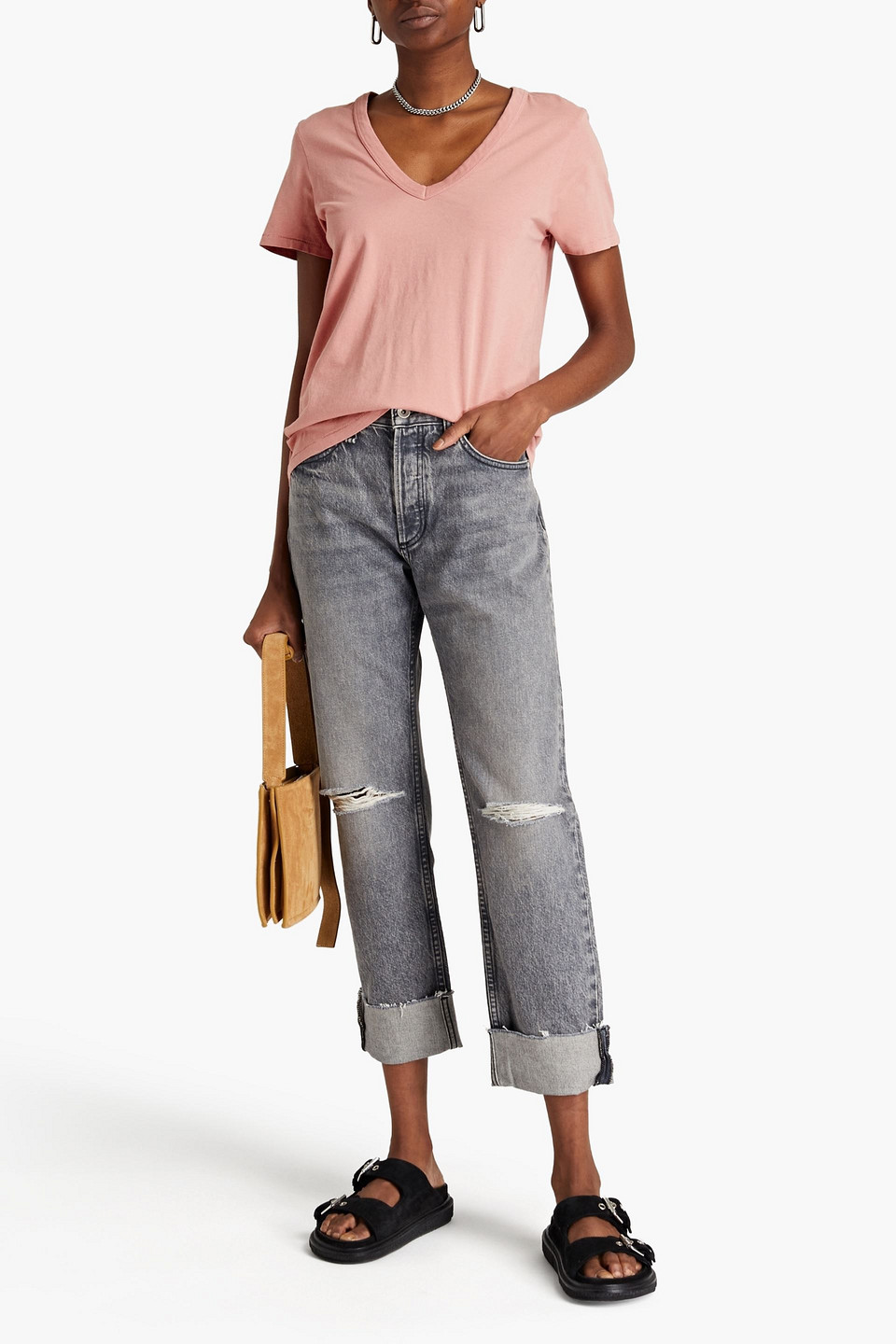 Rag & Bone The Garment Organic Cotton-jersey T-shirt