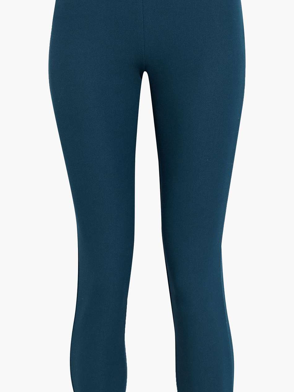 cropped stretch-gabardine skinny pants