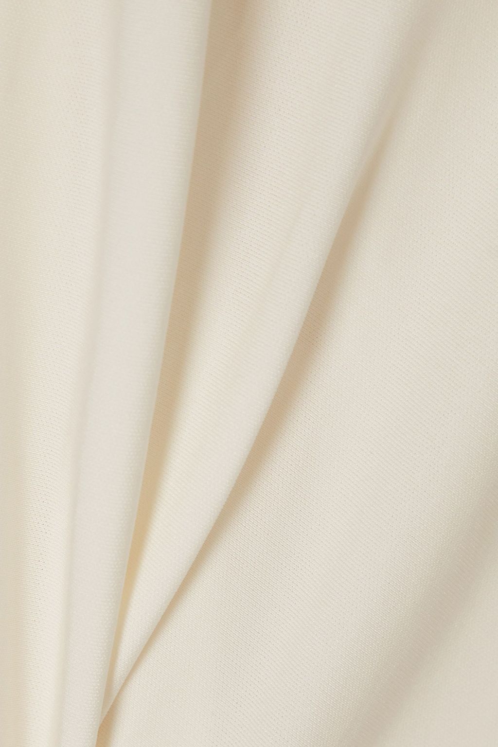 HALSTON Raegan draped jersey jumpsuit