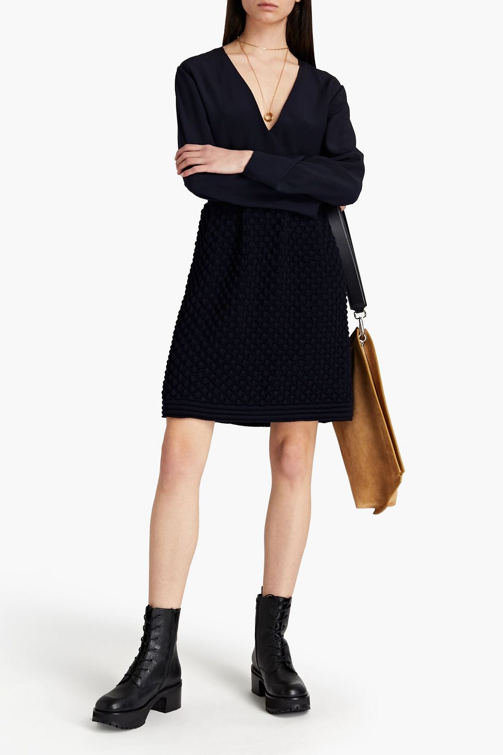 CHLOÉ Wool mini skirt