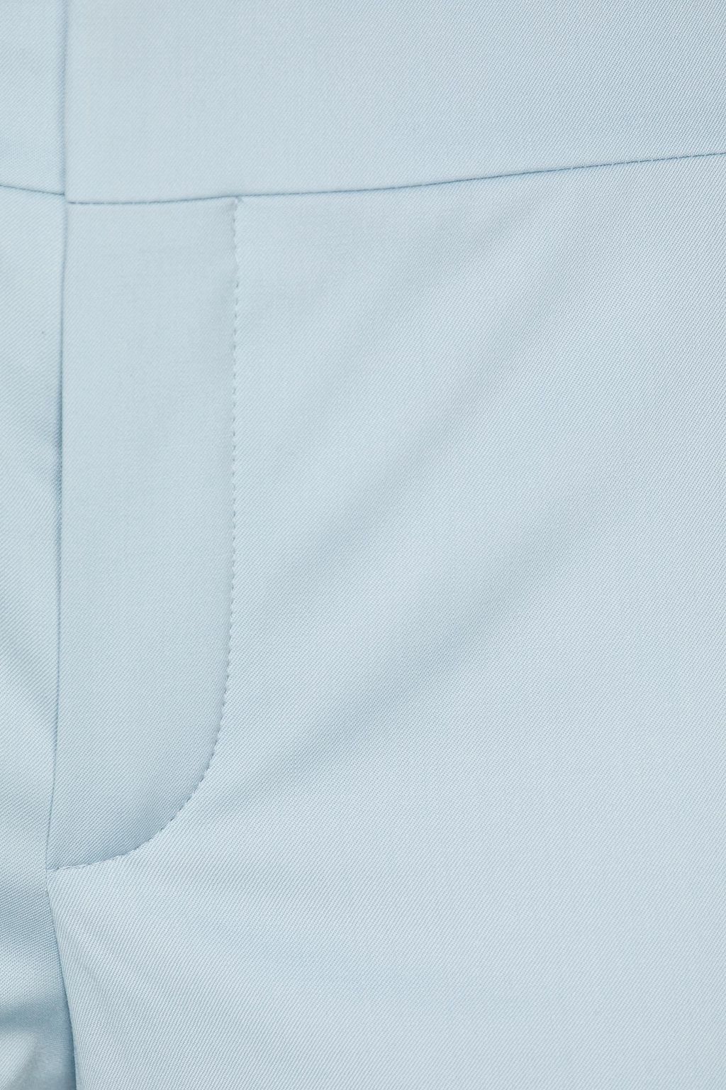 CHLOÉ Wool-twill straight-leg pants