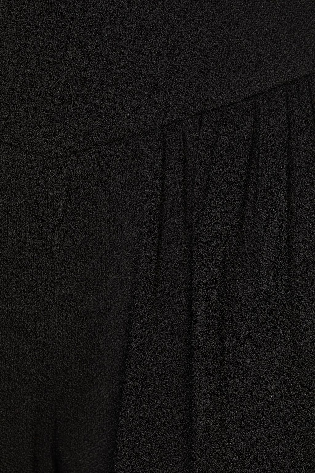 CHLOÉ Gathered crepe tapered pants