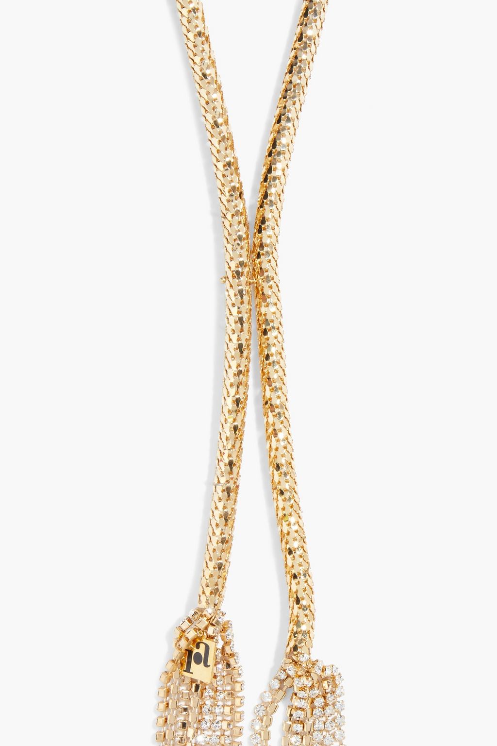 ROSANTICA Gold-tone crystal necklace