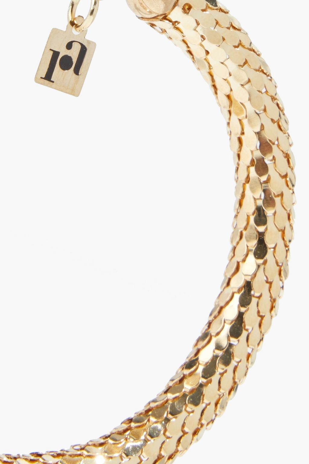 ROSANTICA Gold-tone hoop earrings