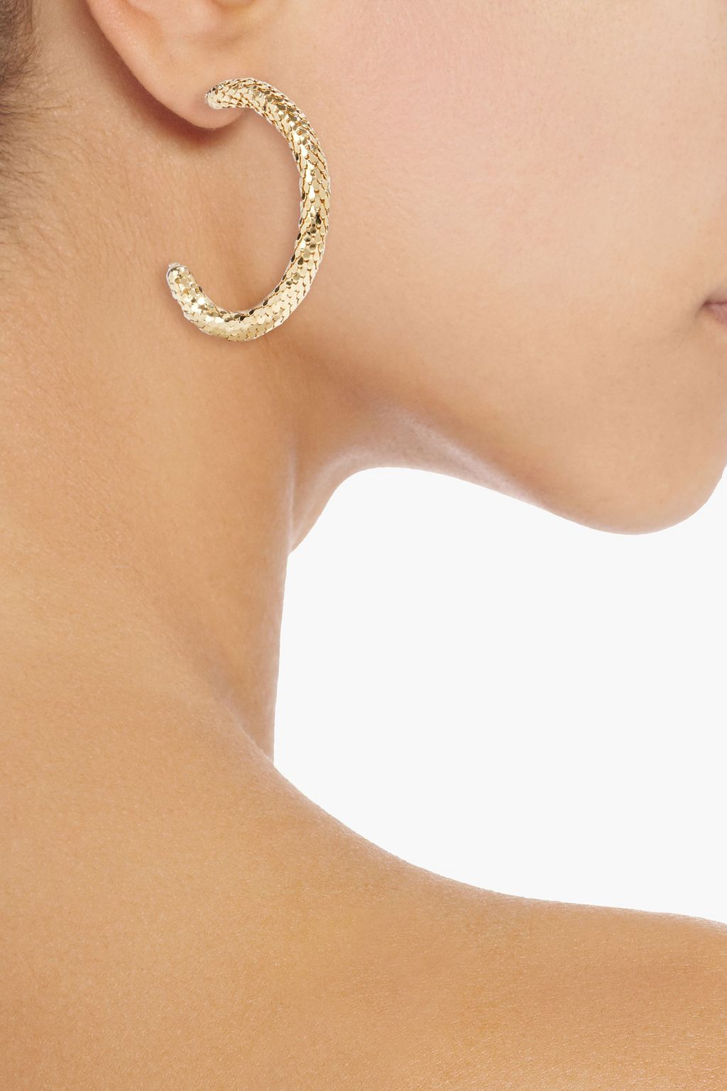 ROSANTICA Gold-tone hoop earrings