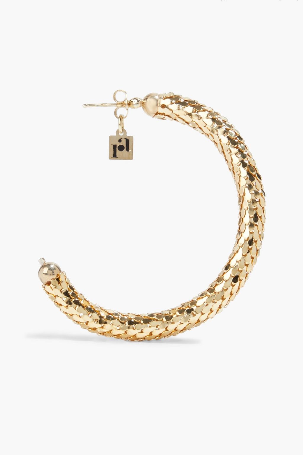 ROSANTICA Gold-tone hoop earrings