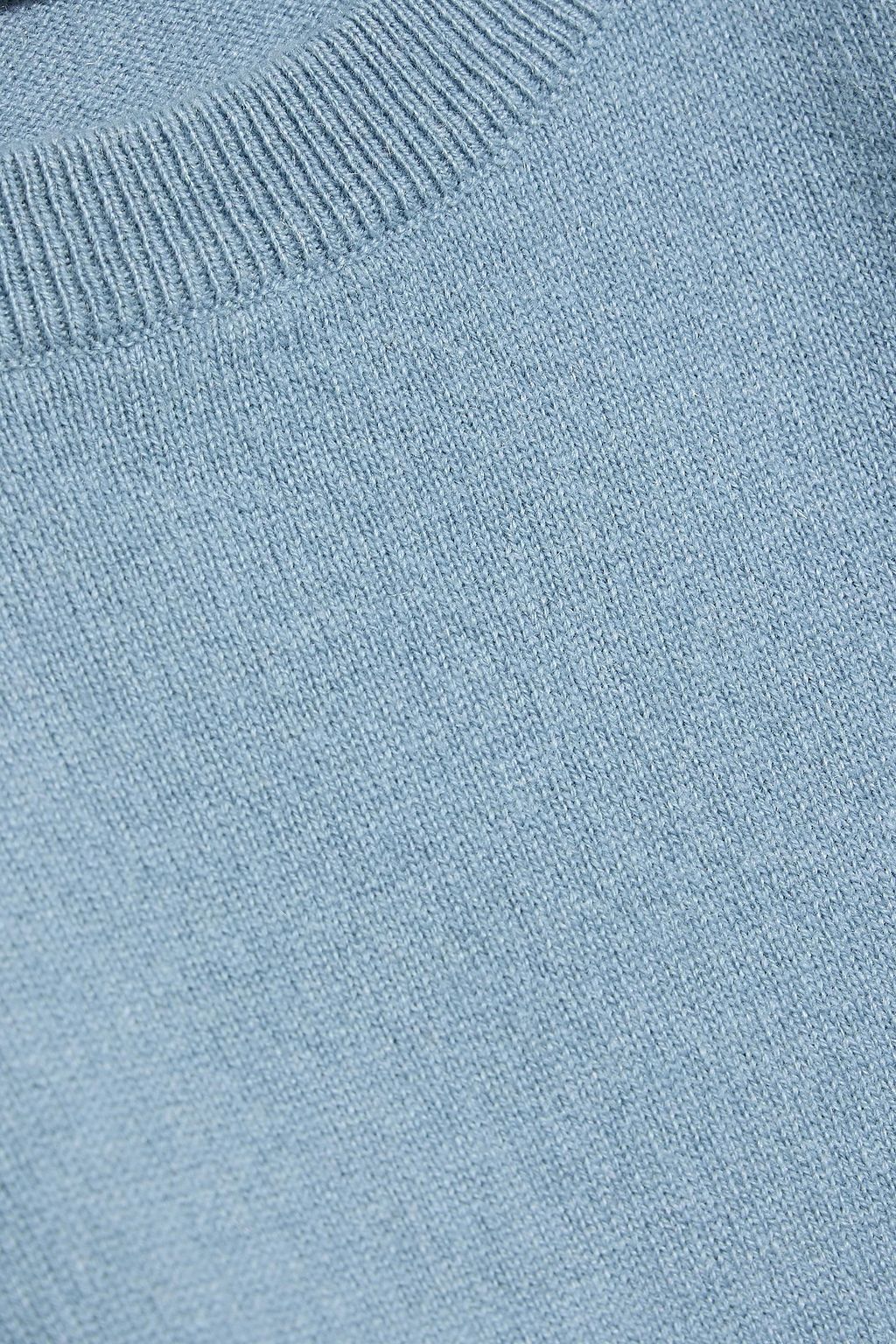 BRUNELLO CUCINELLI Bead-embellished cashmere top