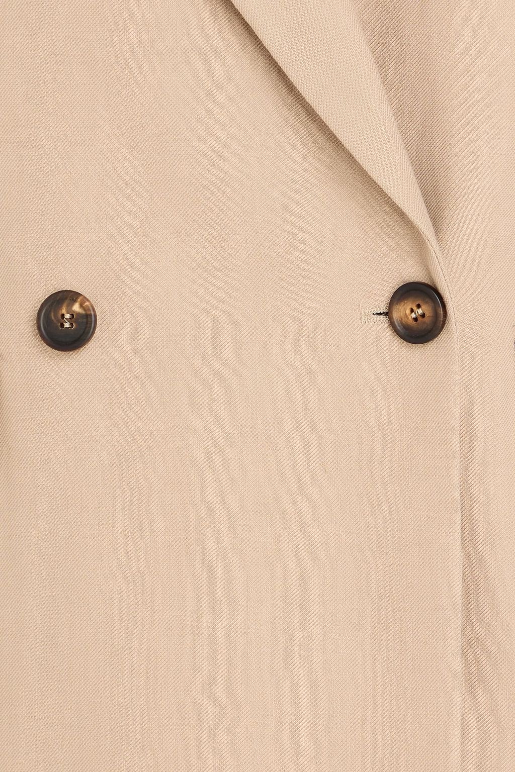 BRUNELLO CUCINELLI Doppelreihiger Blazer aus Twill