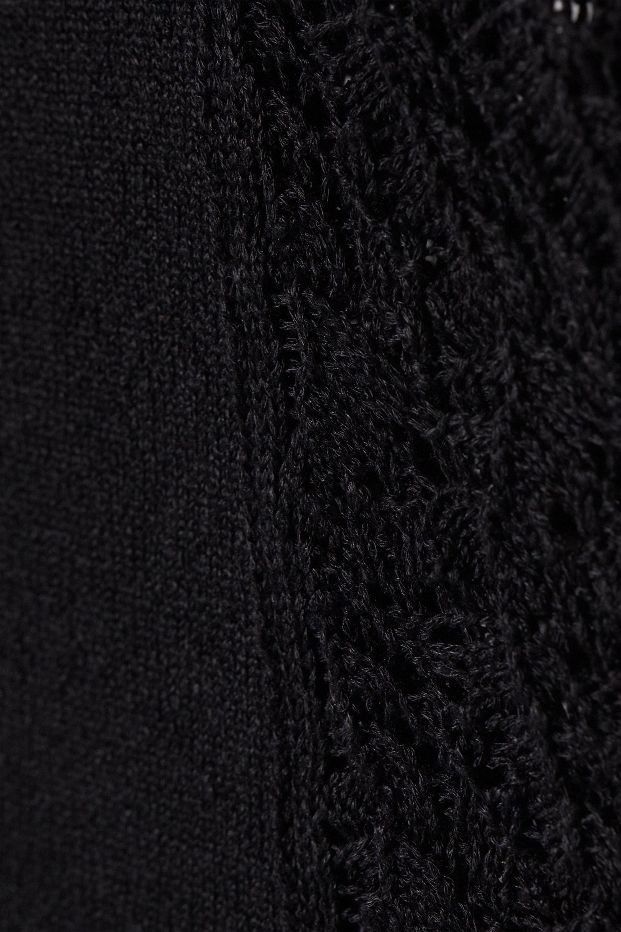 Le Kasha Ubari crocheted linen shorts