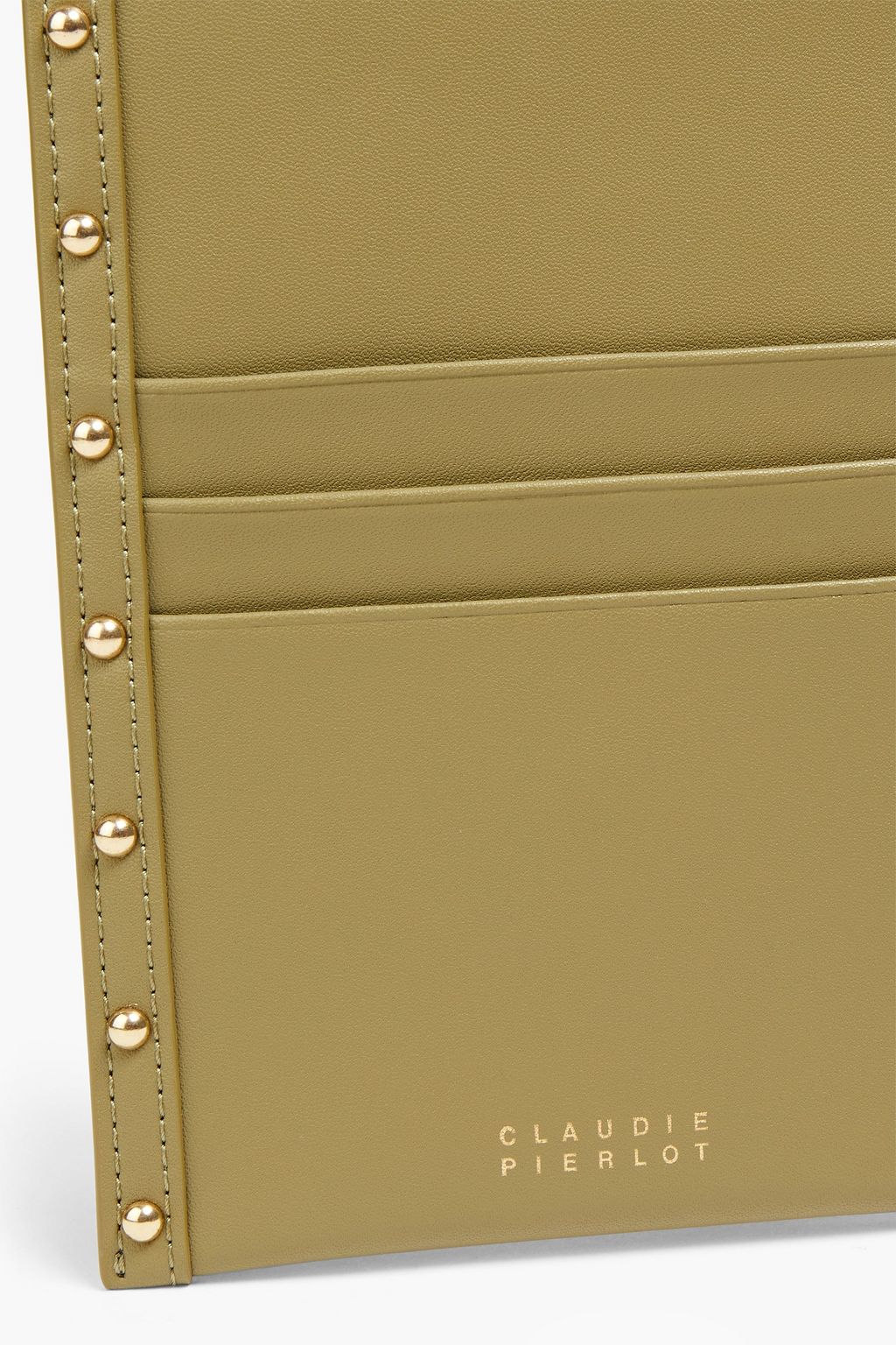 CLAUDIE PIERLOT Atina studded leather shoulder bag