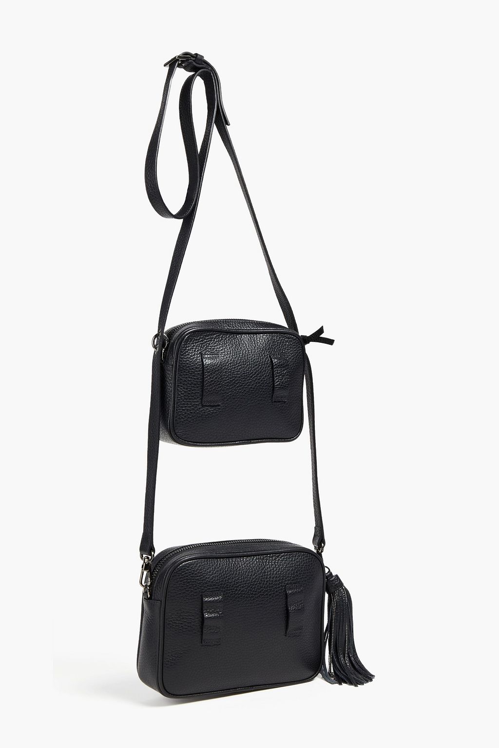 FABIANA FILIPPI Convertible textured-leather shoulder bag