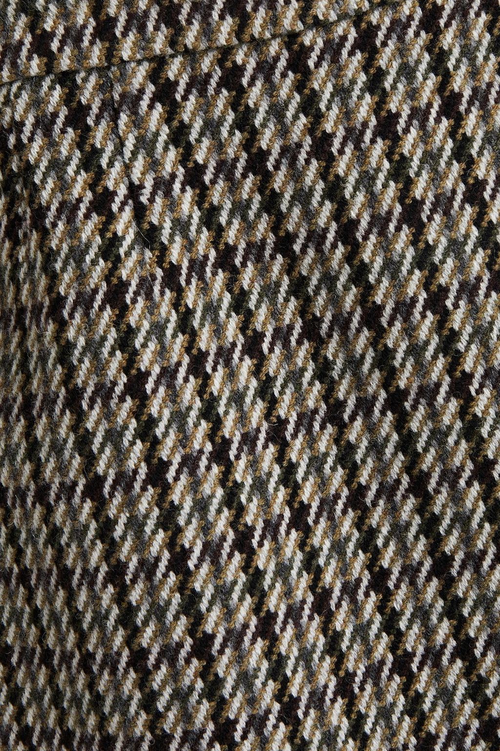 REDVALENTINO Wool-blend tweed mini skirt