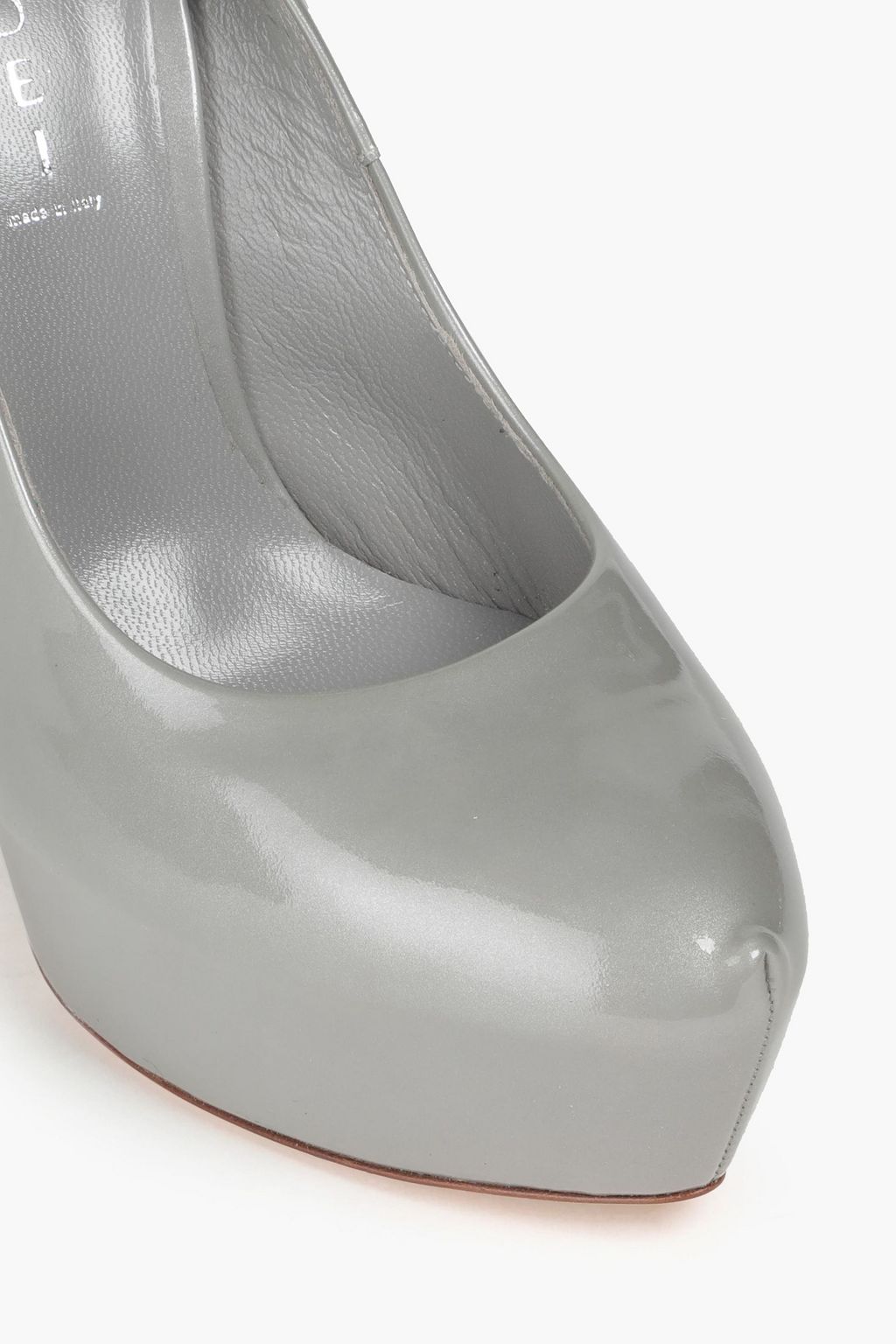CASADEI Patent-leather platform pumps