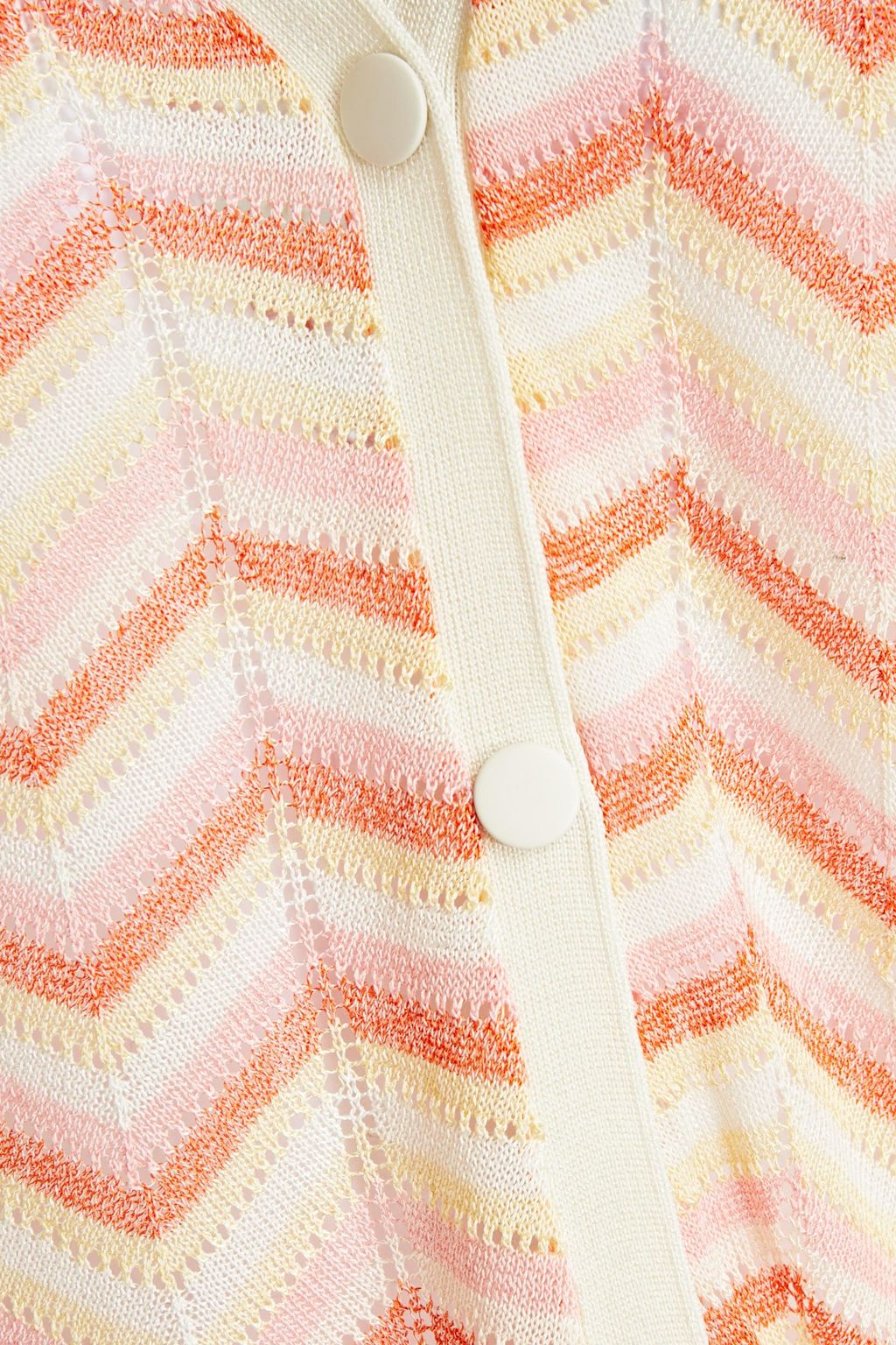 CLAUDIE PIERLOT Pointelle-knit cardigan
