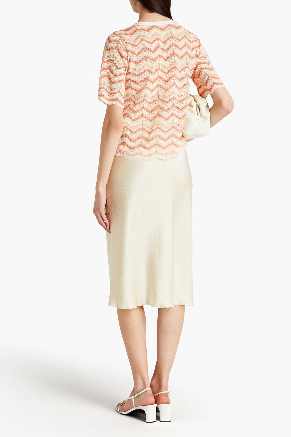 CLAUDIE PIERLOT Pointelle-knit cardigan