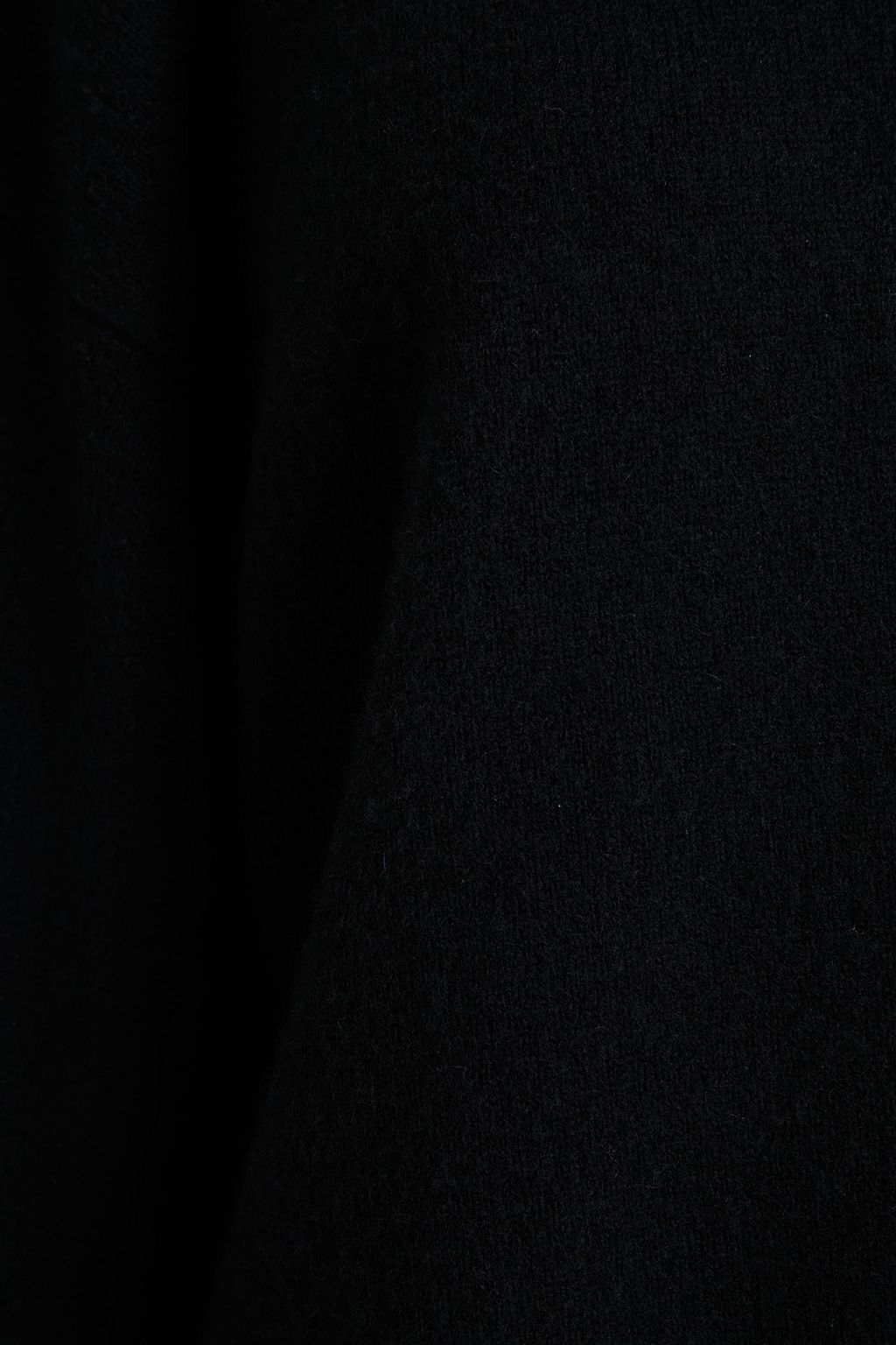 CHRISTOPHER KANE Embellished wool, silk and cashmere-blend turtleneck sweater