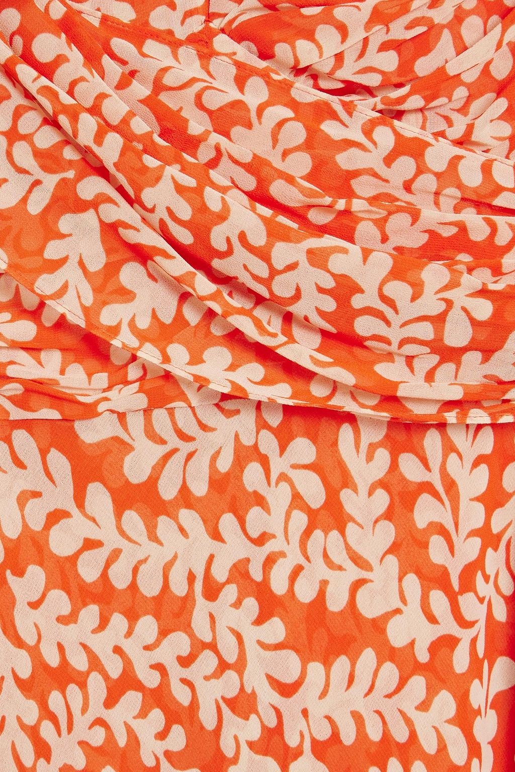 DIANE VON FURSTENBERG Alaric wrap-effect printed georgette maxi dress