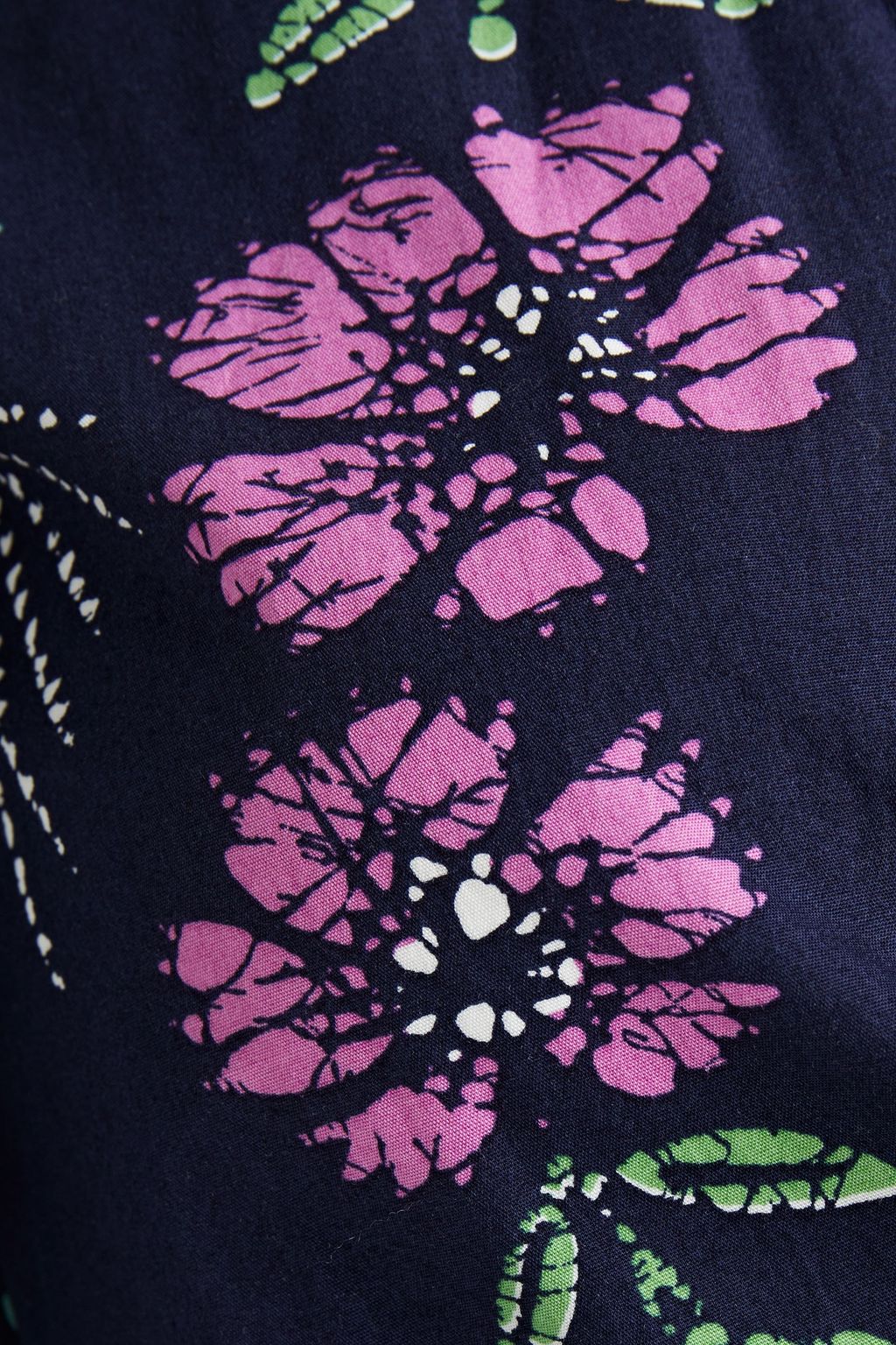 CLAUDIE PIERLOT Bambino floral-print cotton wrap top
