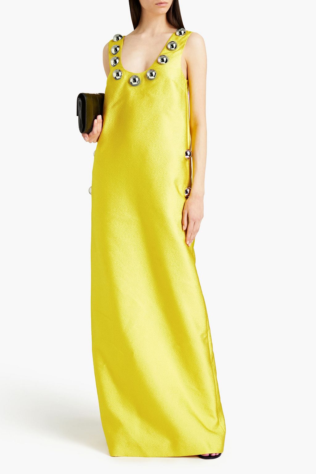 CHRISTOPHER KANE Embellished jacquard gown