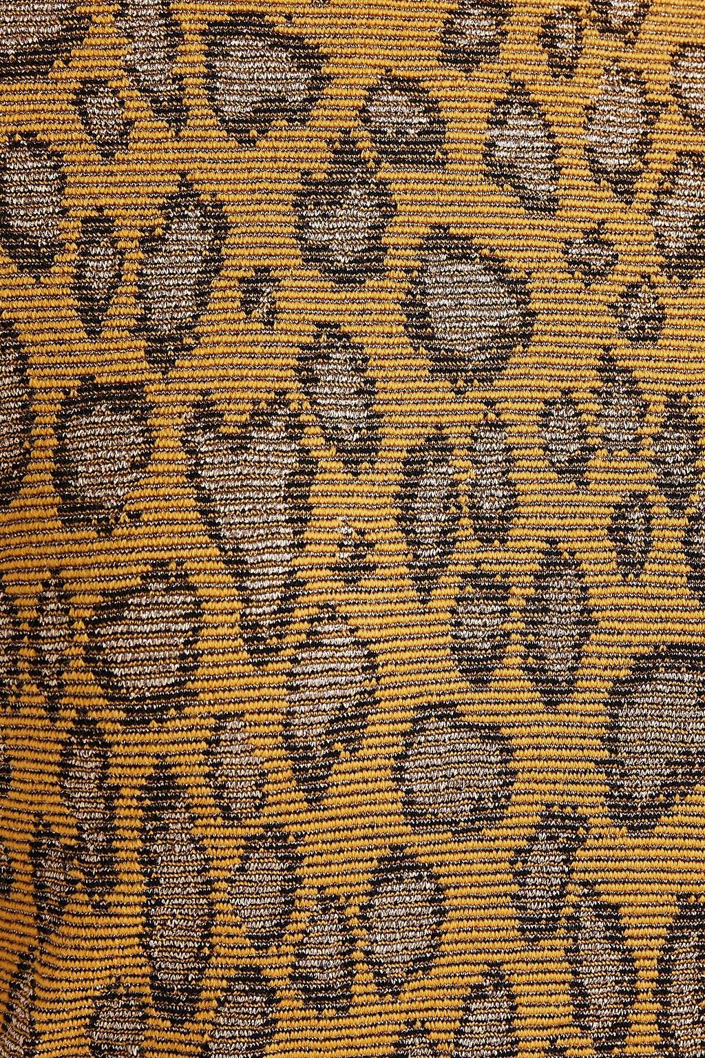 MISSONI Metallic jacquard-knit sweater