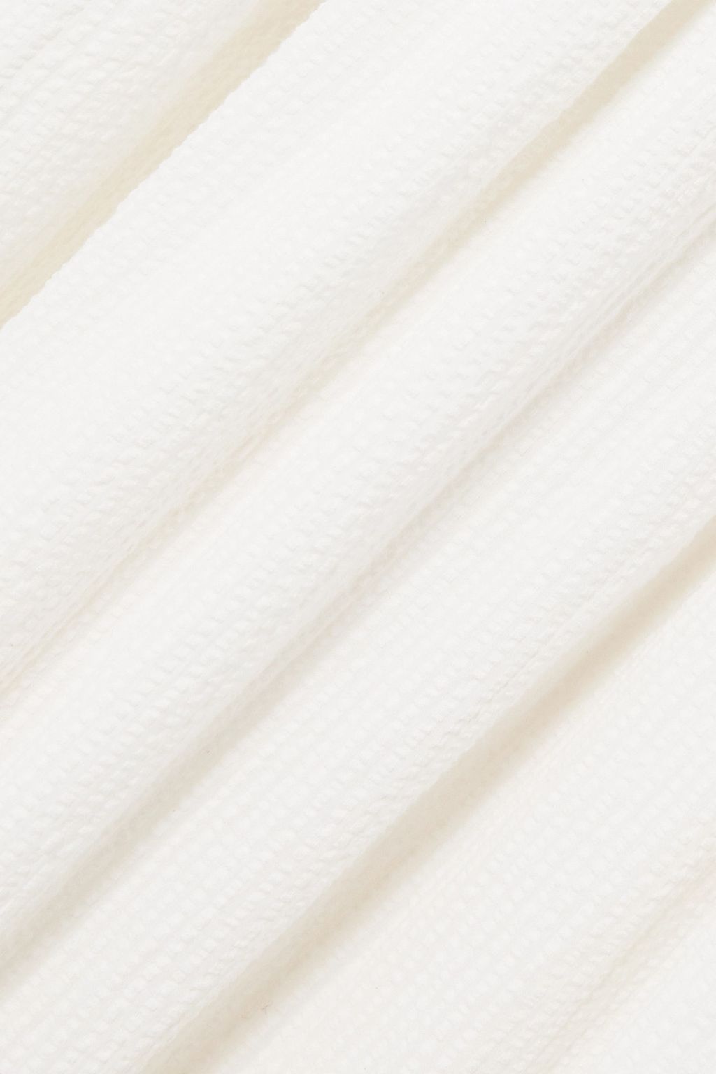 APIECE APART Siempre smocked cotton-seersucker maxi dress