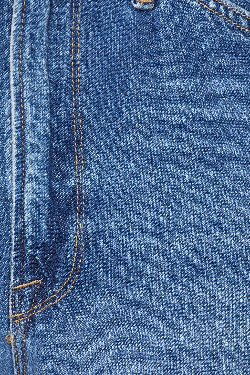 FRAME Le Baggy Palazzo high-rise wide-leg jeans