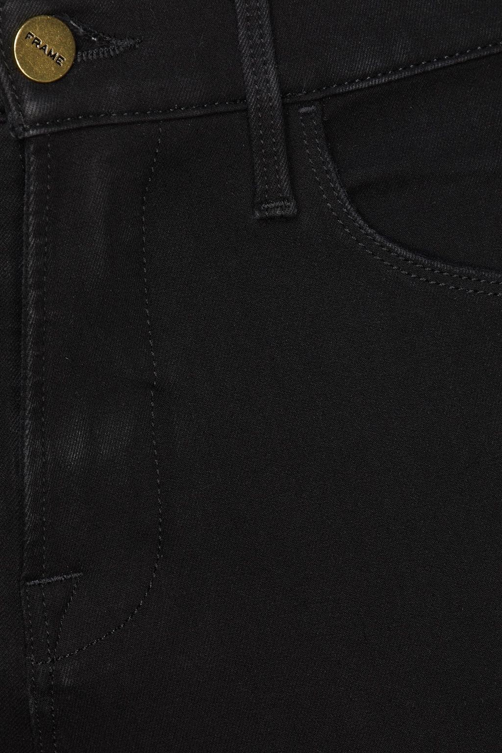 FRAME 24 Hour cropped high-rise skinny jeans