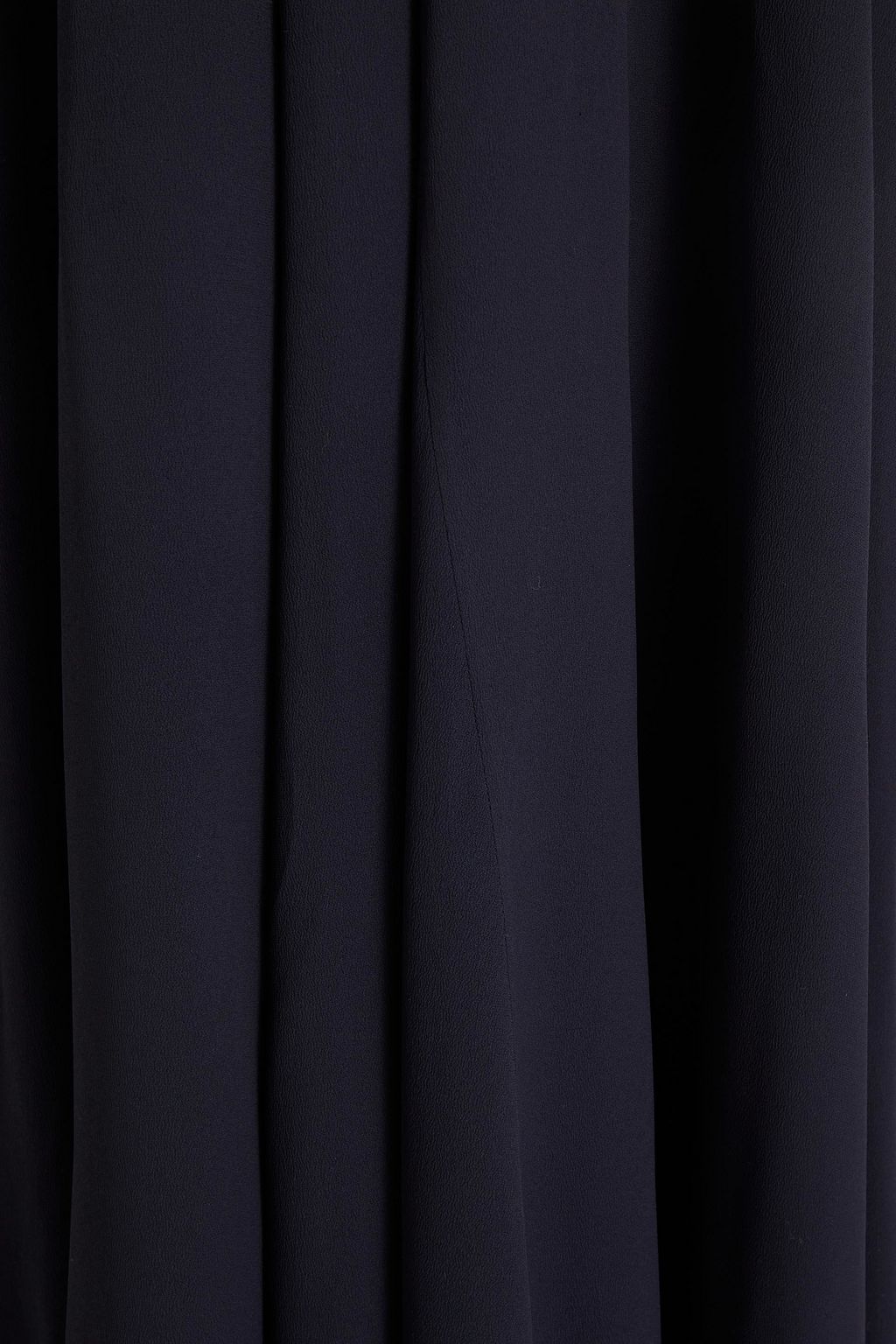 FABIANA FILIPPI Bead-embellished pleated crepe maxi dress