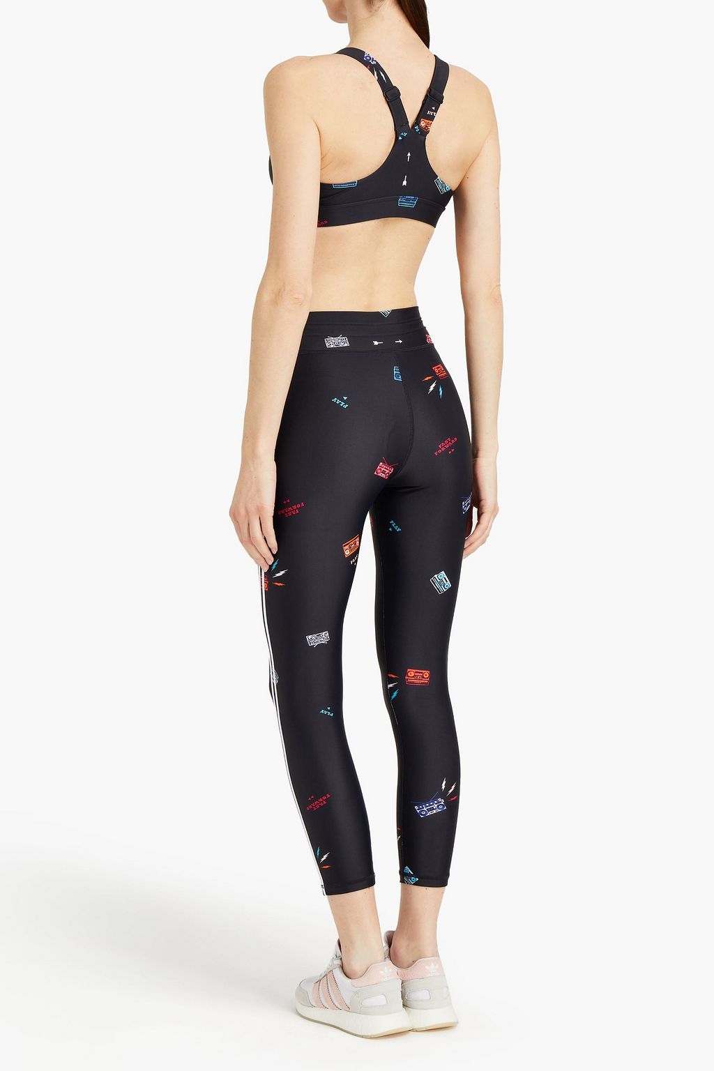 THE UPSIDE Boombox printed stretch leggings